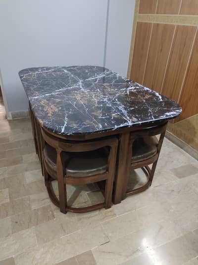 space saving dinning table