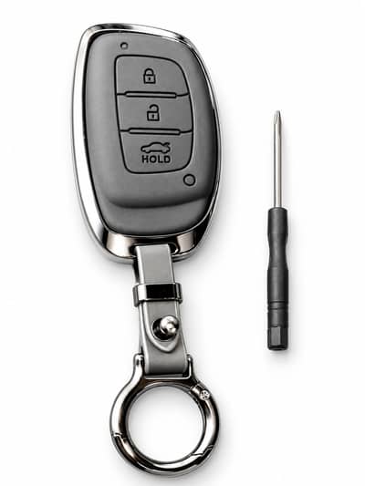 Hyundai Tucson Fancy Stylish Metal Remote Key Cover Premium Quality