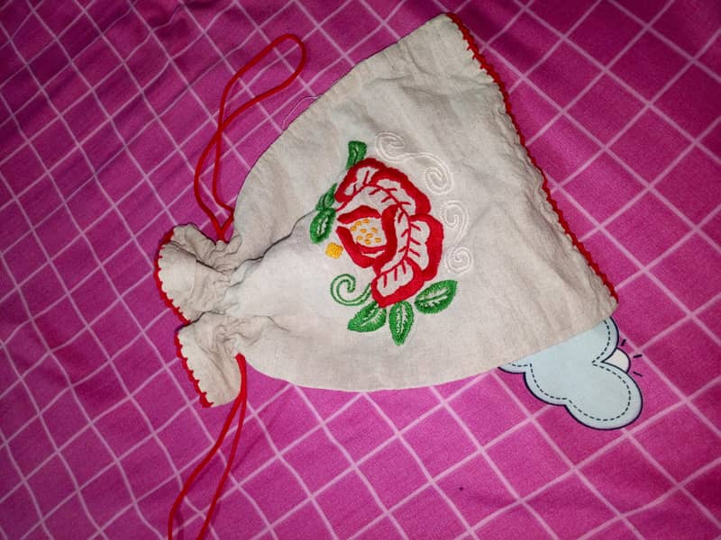 Handmade Embroidered Pouch 2
