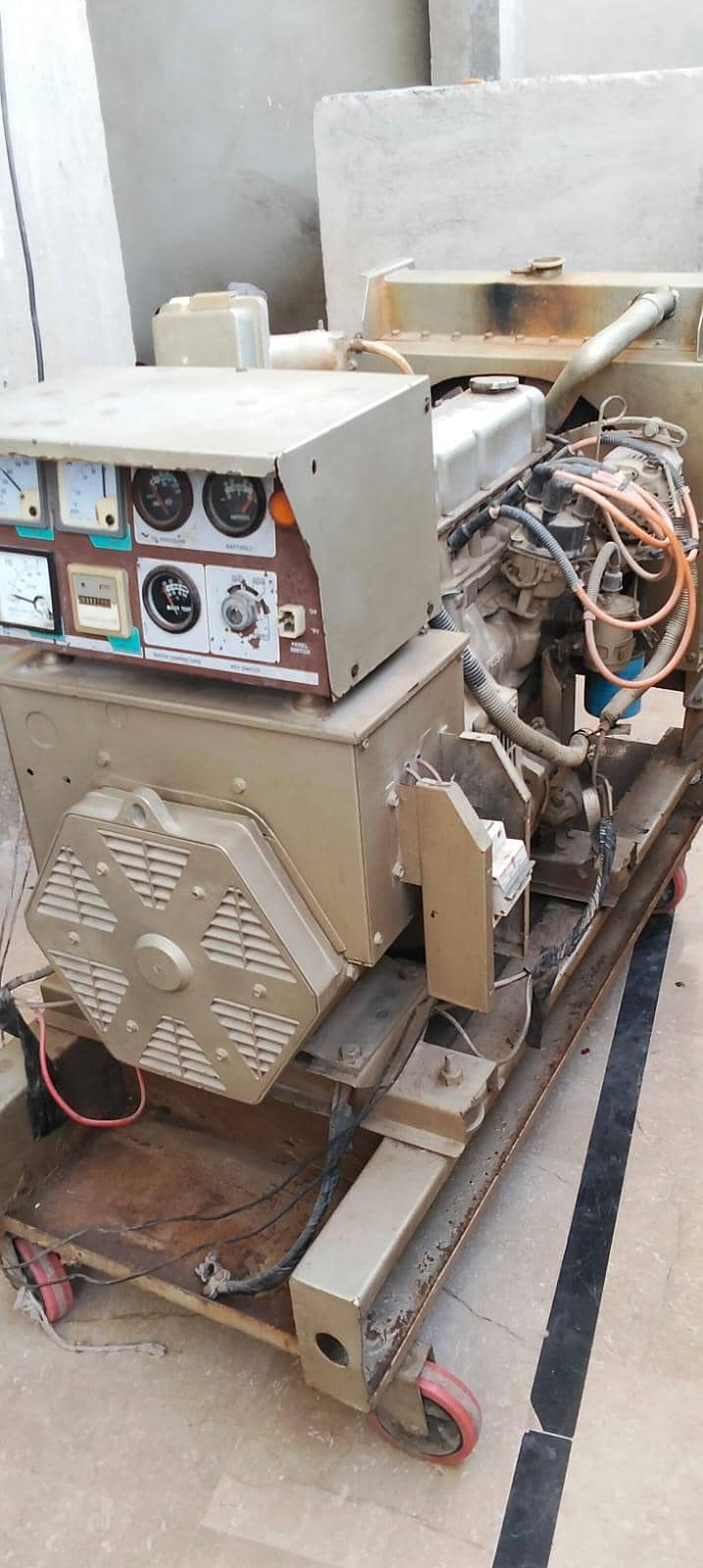11kva gas generator without canopy 2