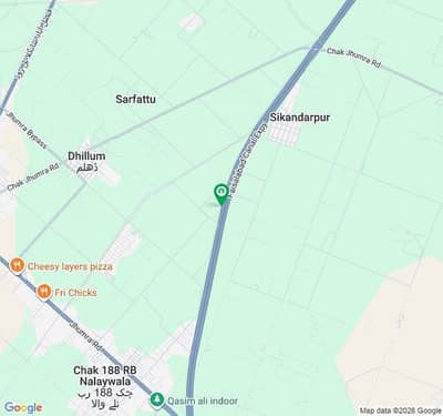 2 Kanal Precious Land On Canal Expressway Faisalabad Agricultural Land For Sale