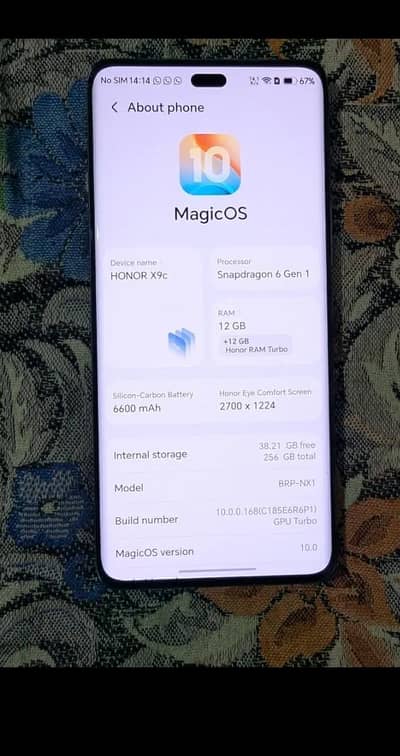 Honor X9c