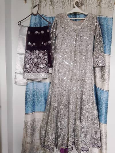 Bridal Heavy Maxi Reception Drees