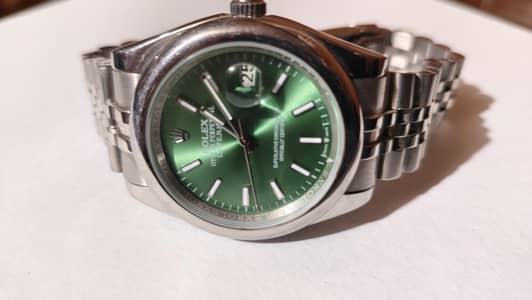 Rolex  Mint Green Dial, Oystersteel,