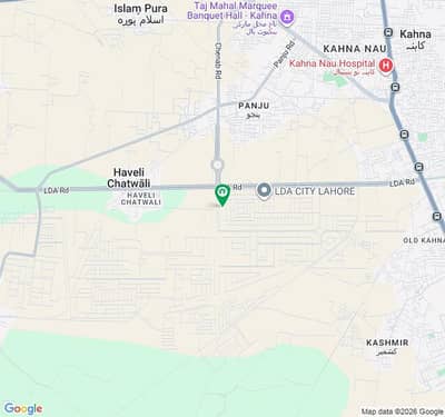 VIP Location 1 Kanal Residential Plot Available Sale In LDA City