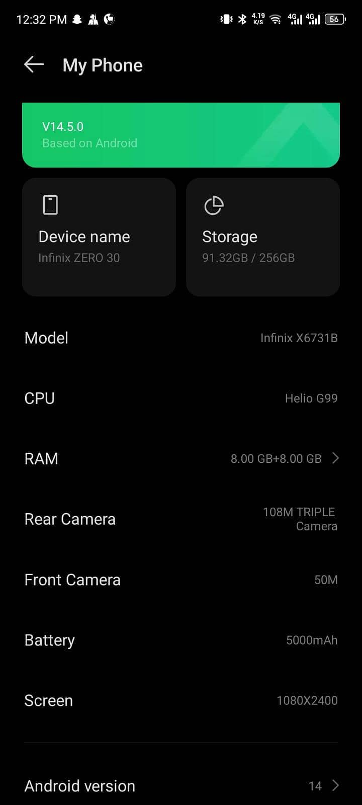 Infinix Zero 30 8
