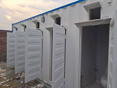 washroom container office container prefab portable sandwitch panel