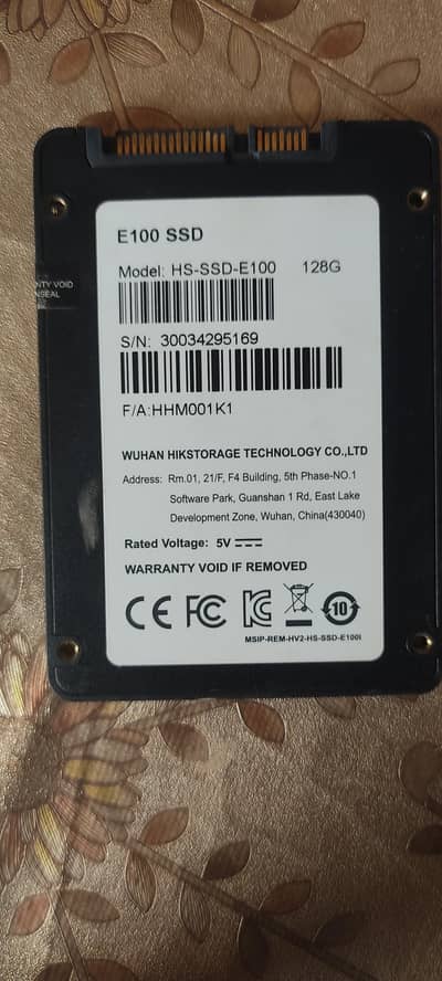 Hikvision E100 128GB SSD | 2.5 Inch SATA III | Laptop & Desktop