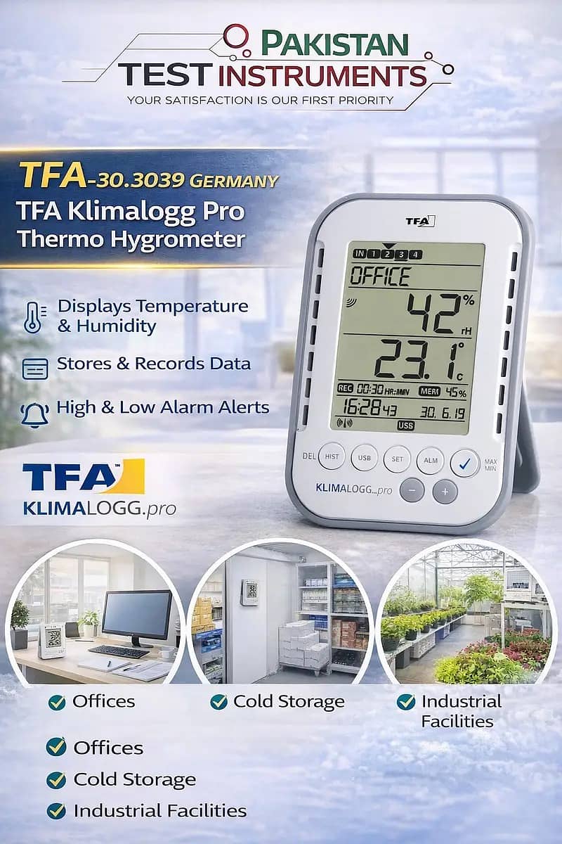 Thermo Hygrometer Data Logger | Hygrometer 0