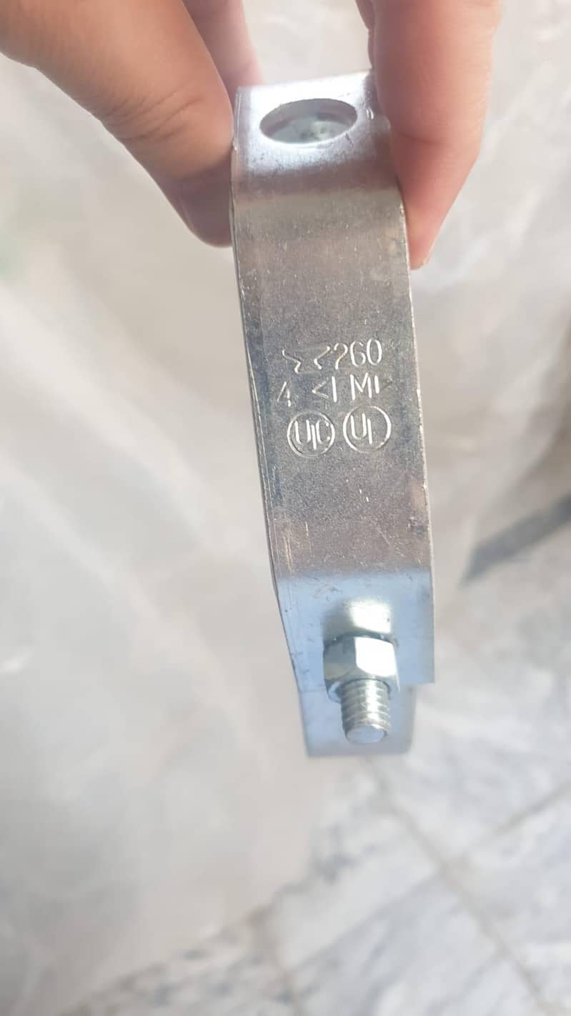UL listed pipe clamps, multiple sizes 1