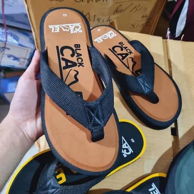Black Camel Brown EVA Flip Flop Size 41 Comfortable