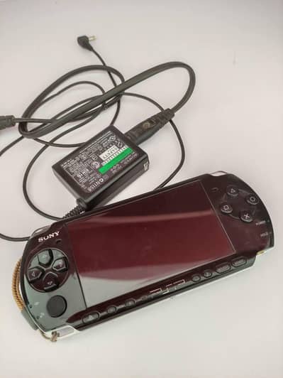 Black Sony PSP 3000 32GB Jailbreak with Box