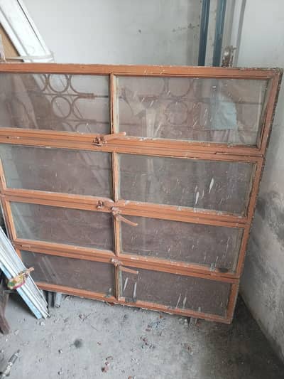 iron window heavy weight 4x4 feet