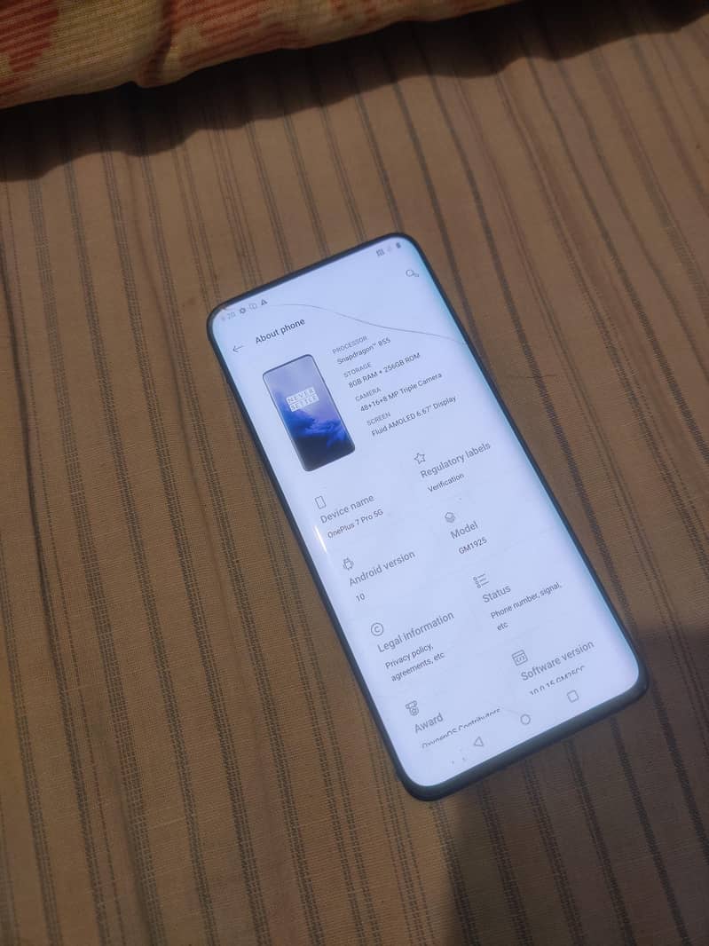 One Plus 7 Pro 5G 3
