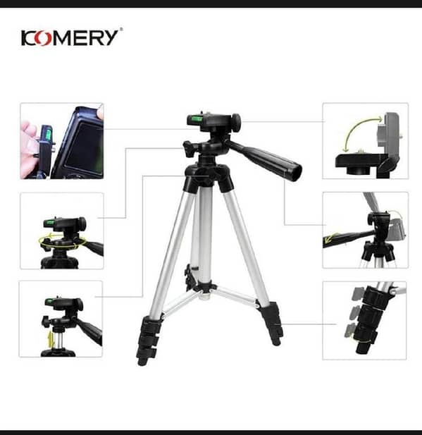 T  Tripod Holder Portable Professional Camera Aluminum Tripod For Phone