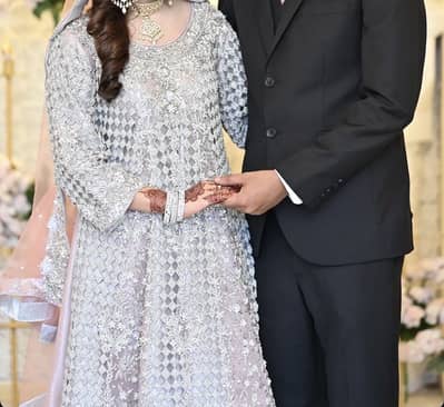 Walima dress worn for 4 to 5 hours only