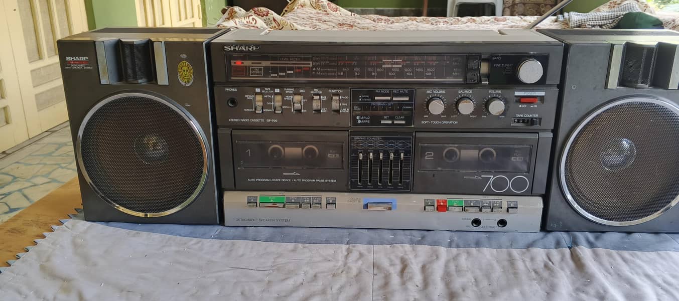sharp GF 700 tape recorder 2