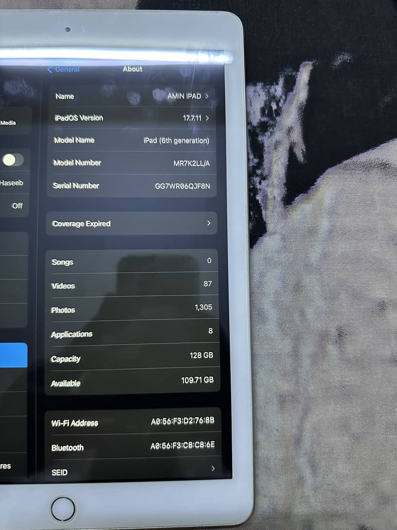 iPad 6 gen 128 3