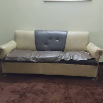 Used Sofa Set – 3 Seater + 2 Single Sofas | Good Condition