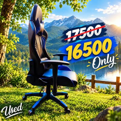Global Razer Gaming Chair Used - 16500 only