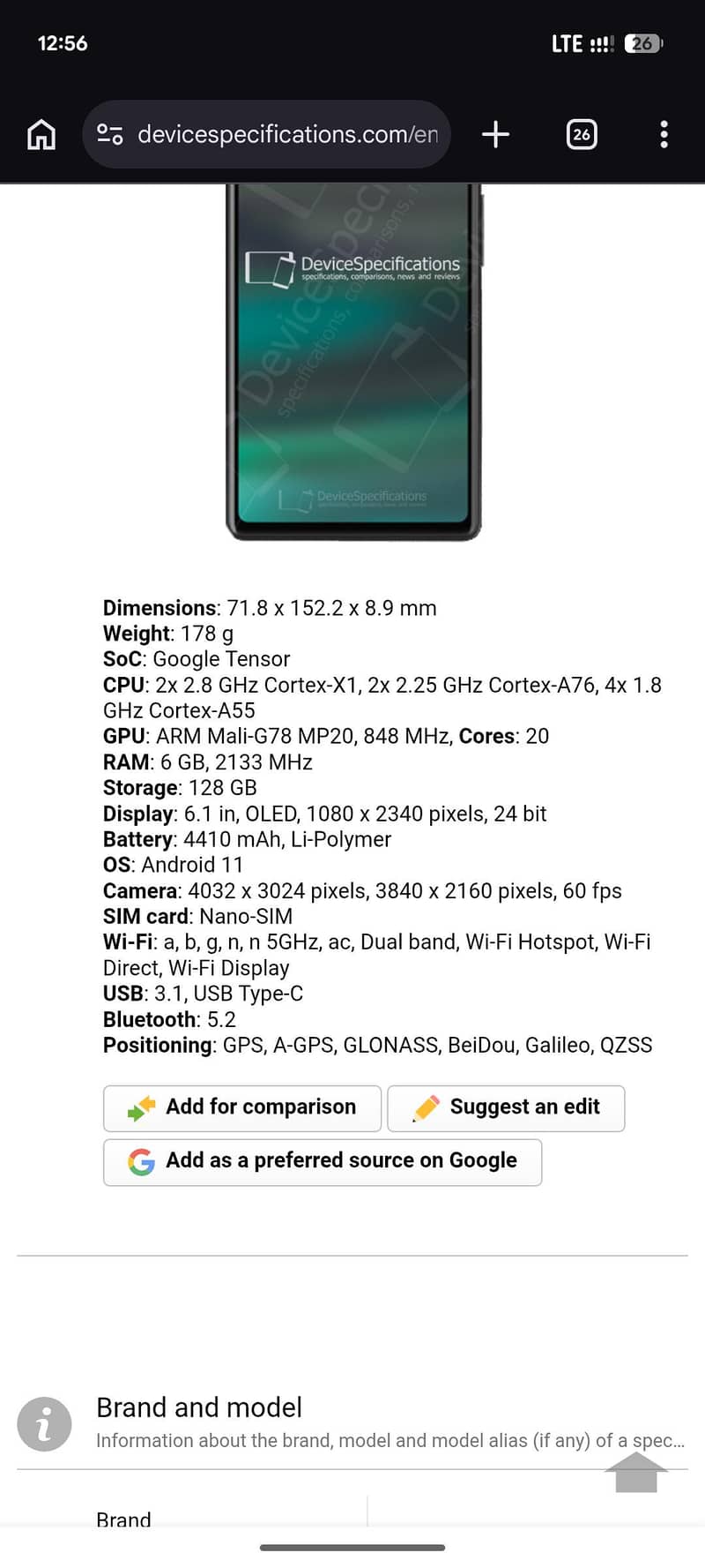 Google Pixel 6a 3