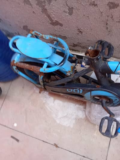 used bycycle condition is fair seat and handle need to be install