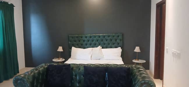 Luxurious 1-Bedroom Studio Furnished Residential Apartment With Top-Notch Amenities Available For Rent In DHA Phase 4
