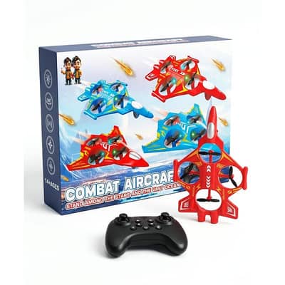 Plastic RC Fighter jet Aircraft Toy Remote Control Flying Plane
