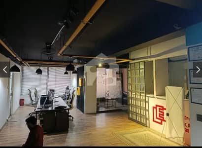 Blue area office 2800 square feet jinnah avenue fully farnished for Rent