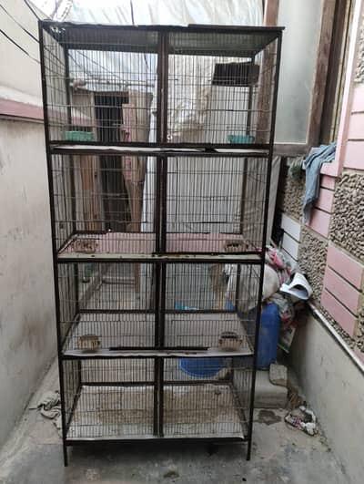 Cage for sale 8 portions