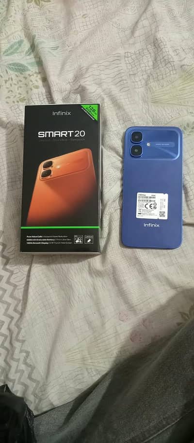 Infinix smart 20 only 4 months use hai all okay with box