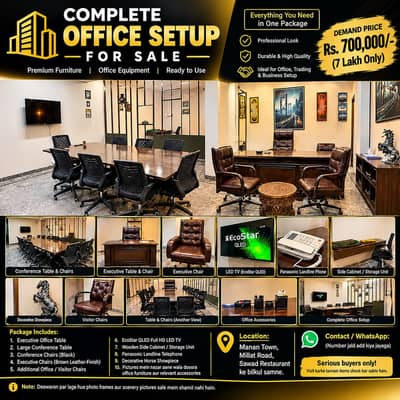 Complete Office Furniture Setup for Sale | All Things In Office furni