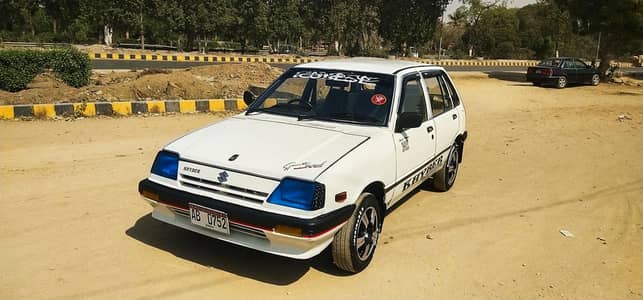 Suzuki Swift 1995 With LPG Petrol AC Allow Rims Sounds Sys New Colour