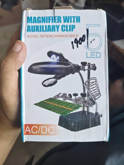 Magnifier with Auxiliary clip