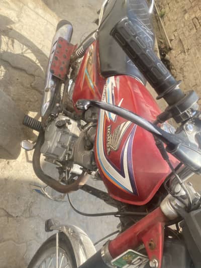 Honda 125 all okay no any fault bs ik hi kam hona hai