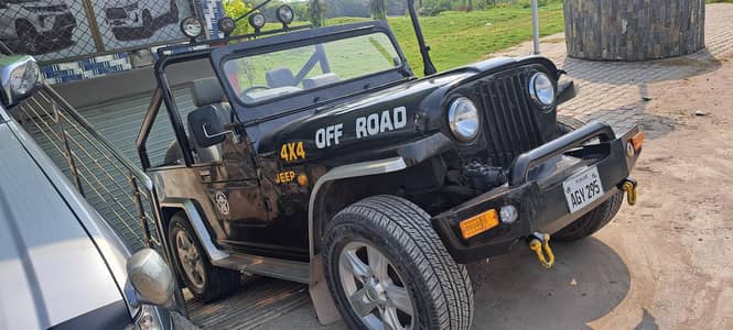 Jeep Cj 5 1987 full ok jeep  exchang possibel