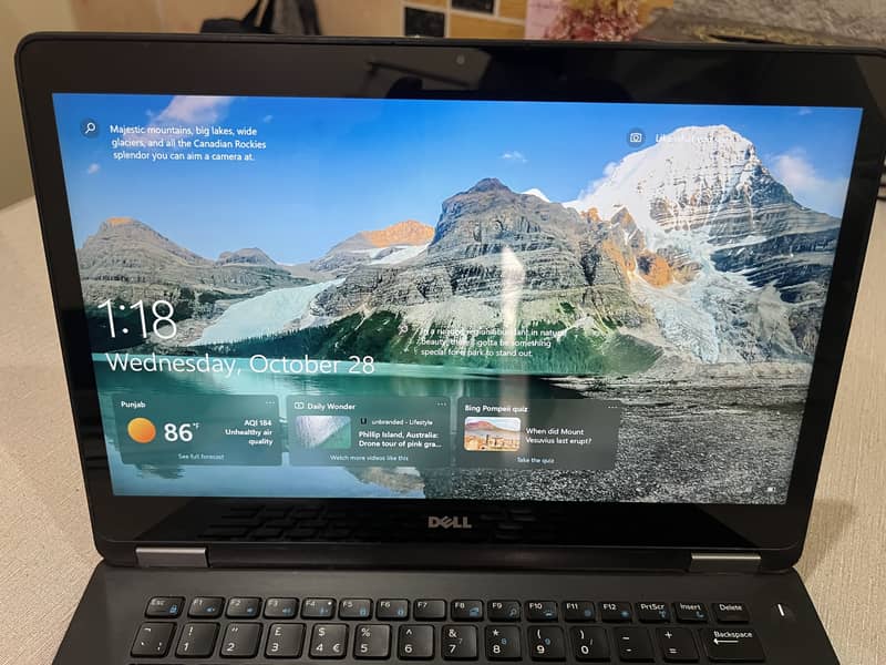 Dell Letitude E7470 Touch Screen 2