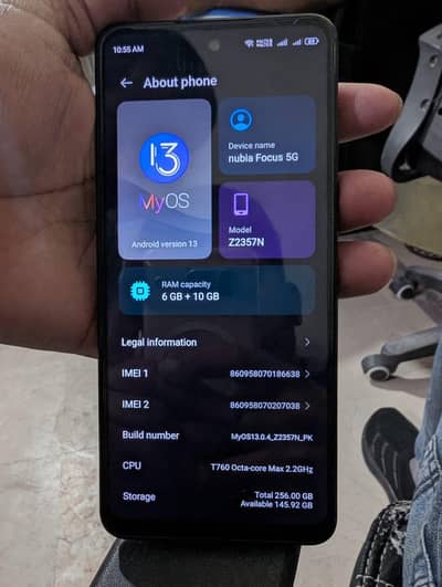 Zte nubia Focus 5g