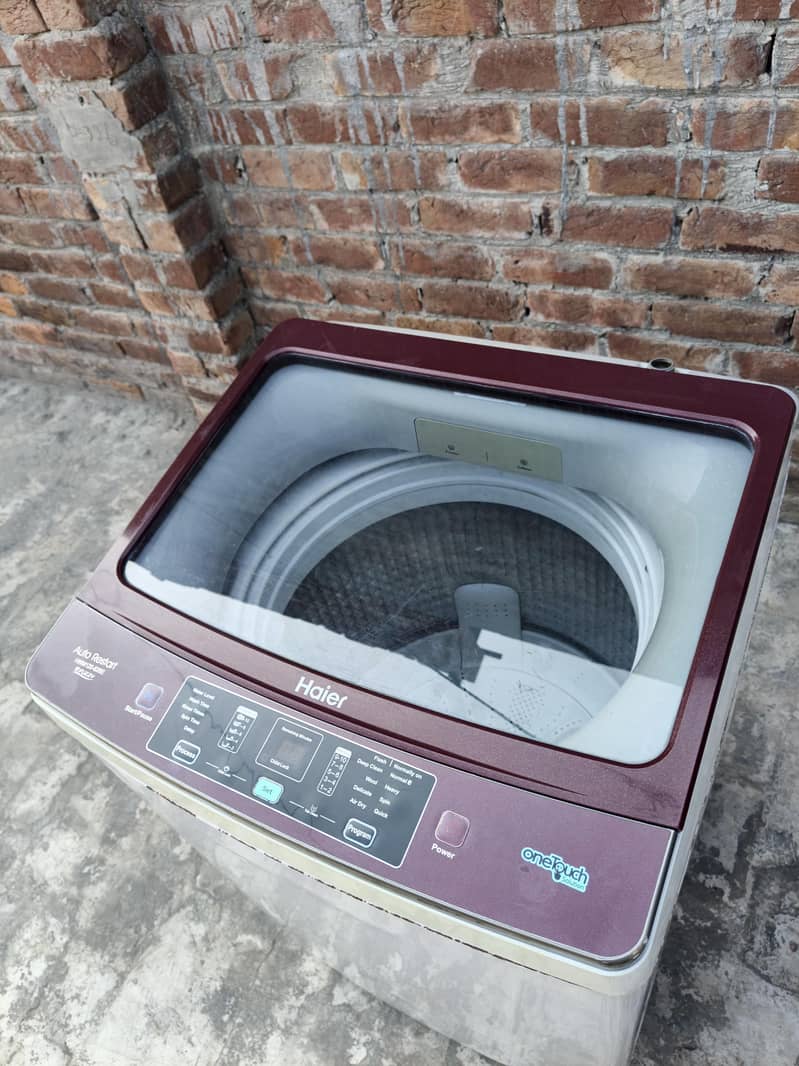 Haier automatic washing machine 3