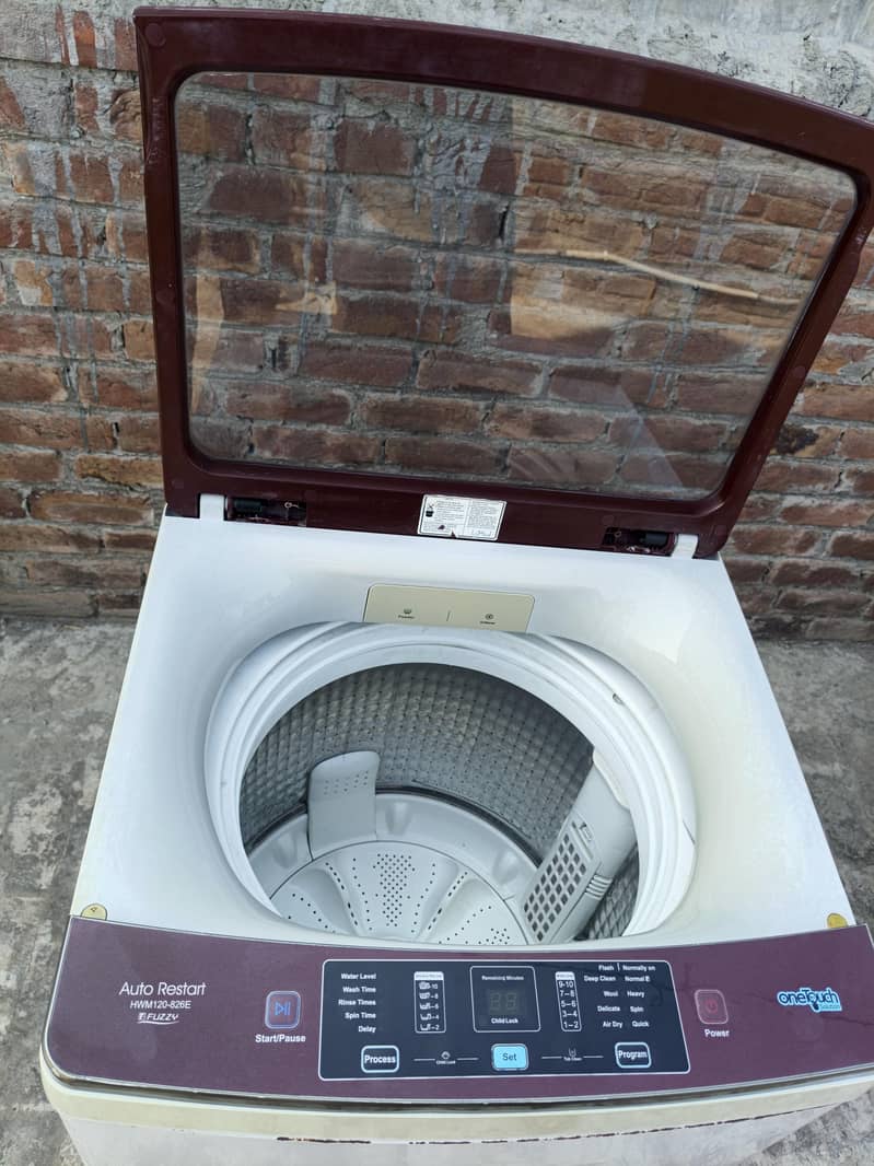 Haier automatic washing machine 4