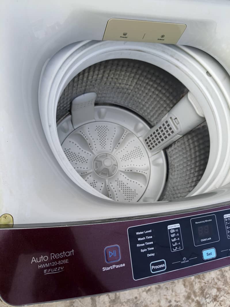 Haier automatic washing machine 5