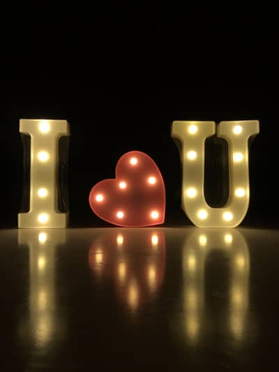 LED Aphabet Letters