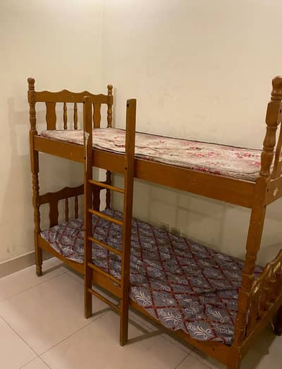 IKEA Wooden Bunk Bed – For Sale