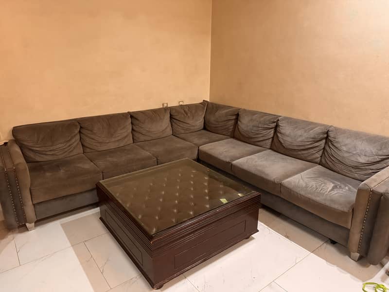 L shaped sofa 2