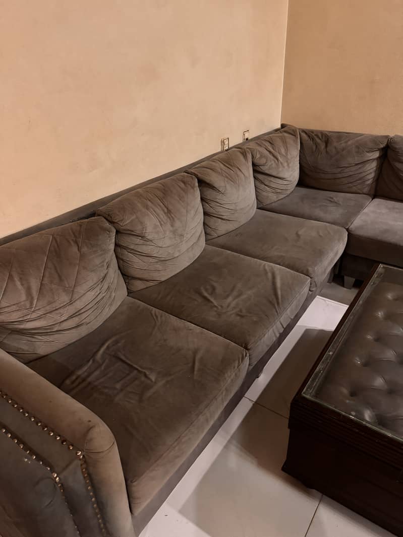 L shaped sofa 3