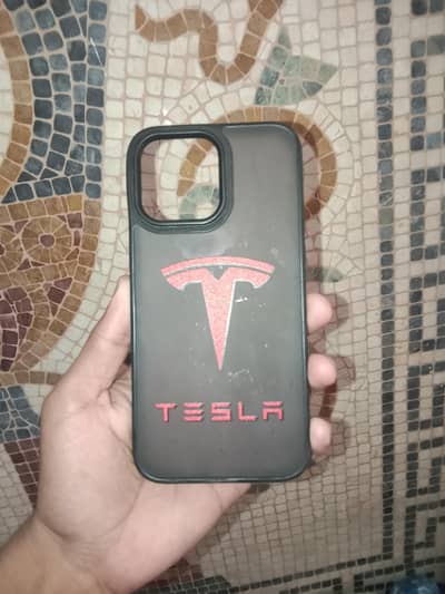 premium Tesla modern case iphone 14pro max