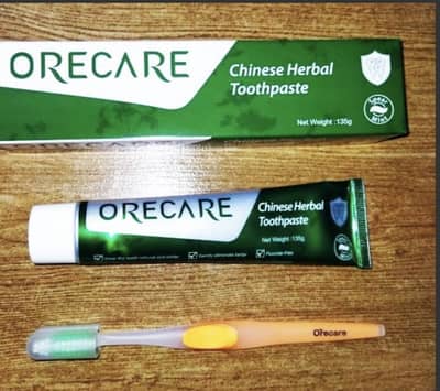 : Herbal Toothpaste with Flexible Toothbrush | Oral Care Combo