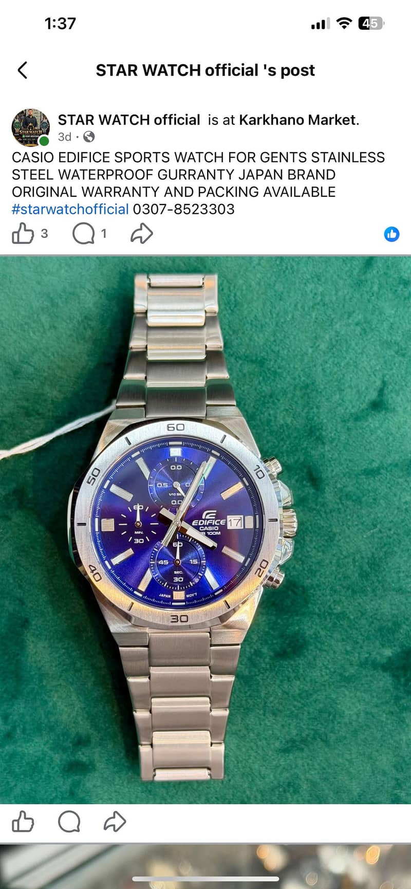 Casio edifice 0