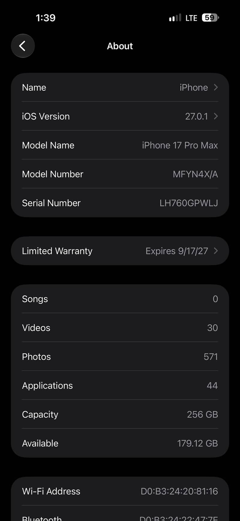 Apple iPhone 17 Pro Max 1