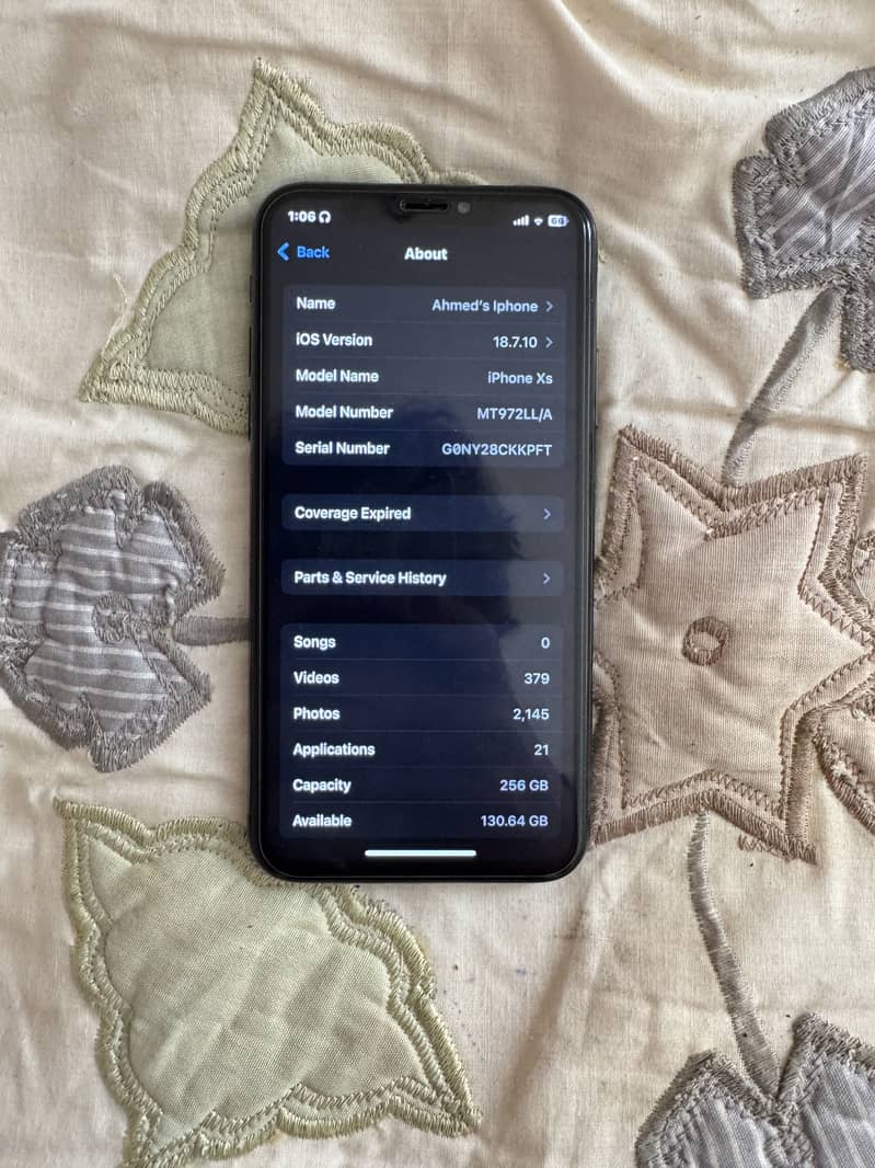 Apple iPhone XS 3